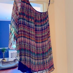 Asymmetrical summer dress